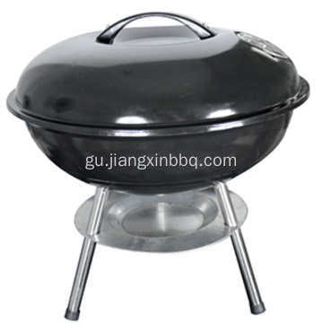 14&#39;&#39; પોર્ટેબલ રાઉન્ડ ઇઝી એસેમ્બલ ચારકોલ BBQ ગ્રીલ